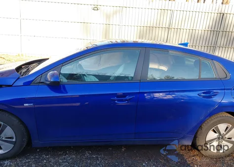 2020 Hyundai Ioniq Blue из США, поврежденный, VIN KMHC65LC4LU231684